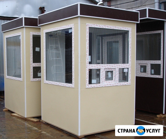 Пост охраны размеры 1, 5 м, новый в наличии и изготовление, цена эконом Москва - изображение 1