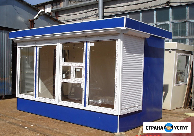 Киоск для уличной торговли 3, 0х2, 5х2, 5 м, эконом, новый, изготовление Москва - изображение 2