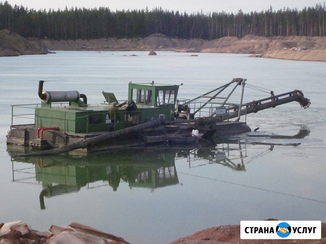 Земснаряд 2000/63. Земснаряд в аренду. Намыв песка и гравия Санкт-Петербург - изображение 1