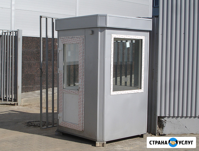 Будка пост охраны П-2 размер 1, 5 м, восьмигранная форма, изготовление Москва - изображение 1