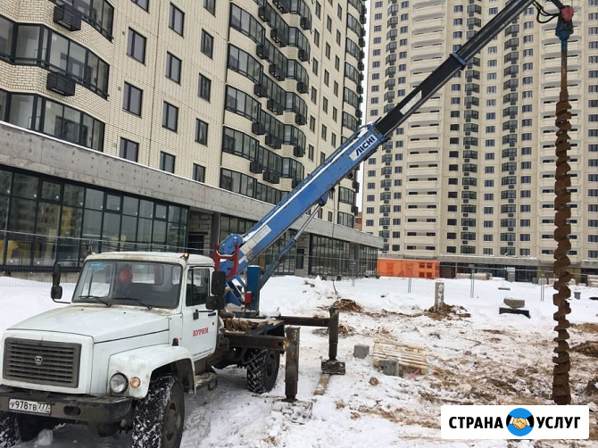 Аренда ямобура, все виды бурения, услуги буровой Москва - изображение 1