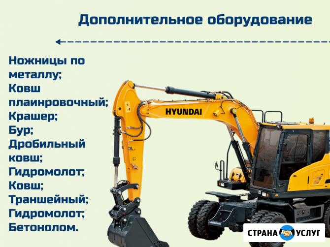 Аренда экскаватора гусеничного / колесного Елабуга - изображение 4