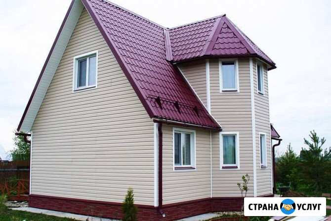 Фасадные работы. Вентилируемый, мокрый фасад. Отделка, утепление Кемерово - изображение 1