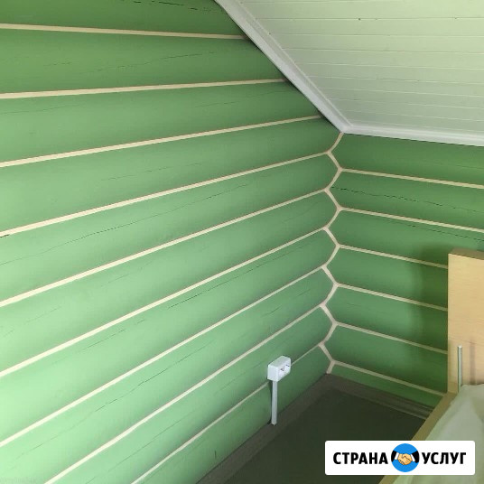 Шлифовка покраска герметизация сруба Рязань - изображение 2