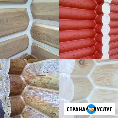 Герметизация шлифовка покраска сруба Иваново - изображение 4