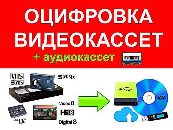 Оцифровка видеокассет Нижний Новгород