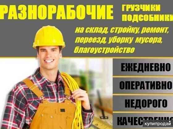 Услуги разнорабочих; Подсобных рабочих; Грузчиков: Недорого! Воронеж Воронеж