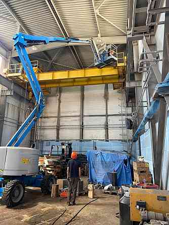 Нивелировка, рихтовка путей мостового крана Москва