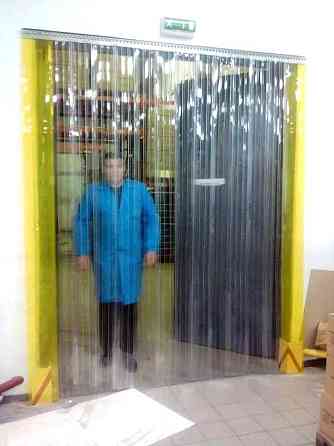 Термошторы - Термозавесы ПВХ Силиконовые для Дверных Проемов (Морозостойкие) в Магазины, Рестораны Джанкой