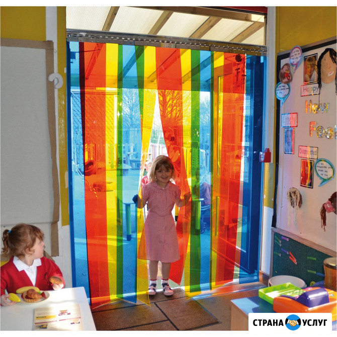 Термошторы - Термозавесы ПВХ Силиконовые для Дверных Проемов (Морозостойкие) в Магазины, Рестораны Джанкой - изображение 5