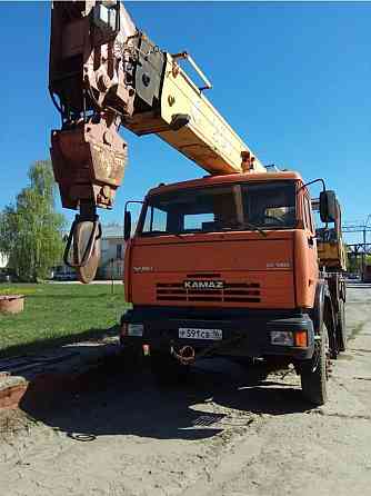 Аренда Автокрана Камаз 25 тонн, стрела 21 м, Собственник Домодедово