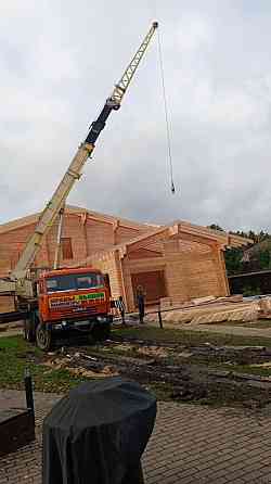 Аренда Автокрана Камаз 25 тонн, стрела 21 м, Собственник Домодедово