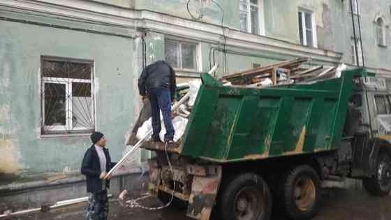 Вывоз мусора камазом газелью помощь грузчиков Дзержинск