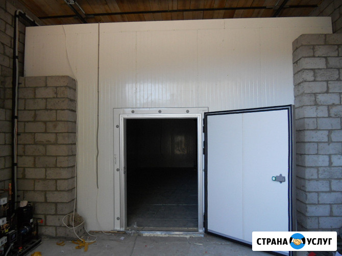 Сборка и Установка Холодильных и Морозильных Камер из Сэндвич - Панелей PIR - PUR Любого Размера Черноморское - изображение 2