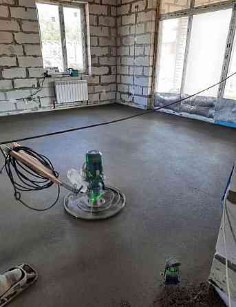 Механизированная полусухая стяжка Краснодар
