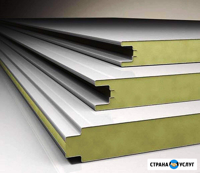 Сэндвич - Панели ППУ\PIR Для Строительства Холодильных и Морозильных Камер и Складов. Производитель Евпатория - изображение 1