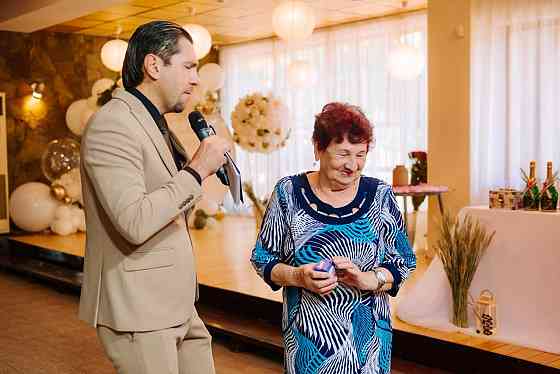 Ведущий на свадьбу, выпускной, день рождения, юбилей, корпоратив, гендер-пати, выездную регистрацию Москва