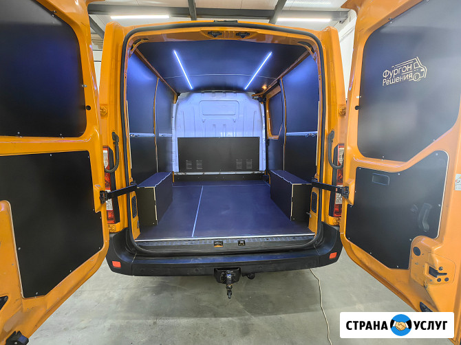 Обшивка кузова фургона ламинированной фанерой/алюминием квинтет/копмозитом Королев - изображение 1