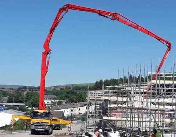 Услуги автобетононасоса Новосибирск