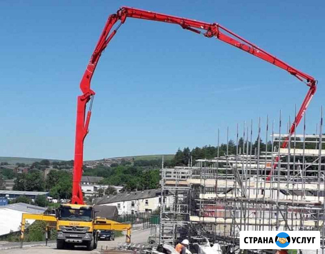 Услуги автобетононасоса Новосибирск - изображение 1