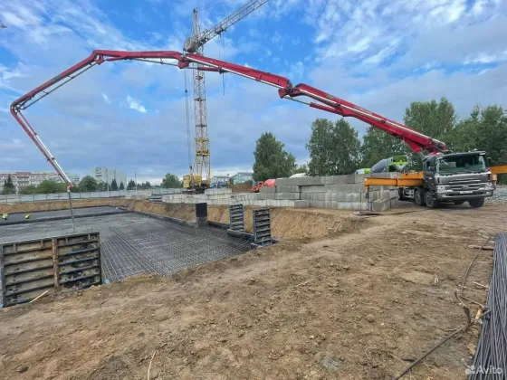 Услуги бетононасоса Новосибирск