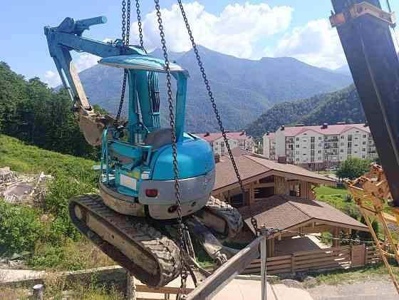 Услуги миниэкскаватора Сочи