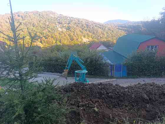 Услуги миниэкскаватора Сочи