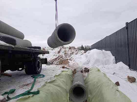 Труба ЖБИ доставка монтаж Тверь