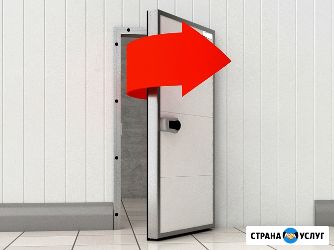 Дверь Холодильная РД 1С 800*1800*80 С\Т (Среднетемпературная) Симферополь - изображение 3