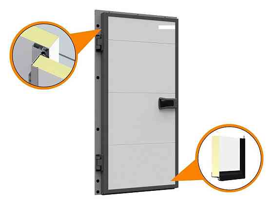 Дверь Холодильная РД 1С 900*1000*80 С\Т (Среднетемпературная) Севастополь