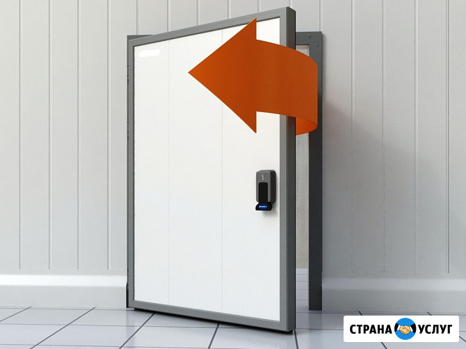 Дверь Холодильная РД 1С 900*1000*80 С\Т (Среднетемпературная) Севастополь - изображение 1