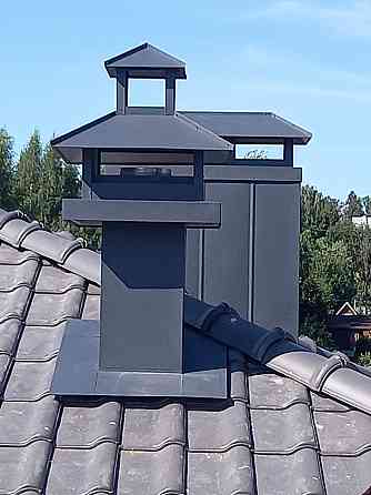 Изготовление и монтаж доборных элементов/парапетов/отливов/колпаков(дымников) Сиверский