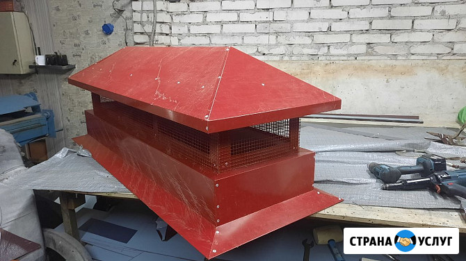 Изготовление и монтаж доборных элементов/парапетов/отливов/колпаков(дымников) Сиверский - изображение 3