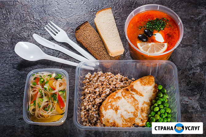 Комплексные обеды, завтраки и ужины Питание Доставка Сочи Кейтеринг от 10 порций Сочи - изображение 4