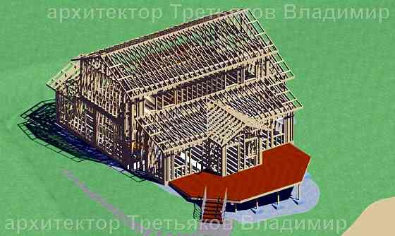 Проекты каркасных домов Санкт-Петербург
