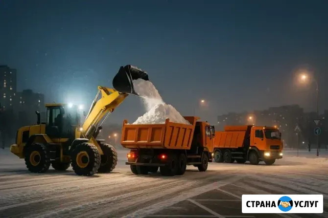 Профессиональная уборка и вывоз снега с применением спецтехники Архангельск - изображение 1